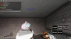 Oh God, Watch These 2 Whores Get Fucked on Roblox!