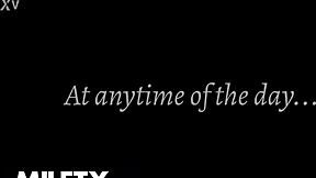 milfty reciprocity with monique mae licking shaved pussy during workout