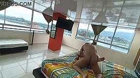 Shared bed with boss's wife