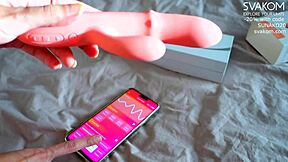 I connected with a stranger online using Svakom Mora Neo - Sunako Kirishiki.