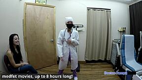 Dr. Tampa Gives Blaire Celeste Her Yearly Physical With Big Ass And Shaved Pussy