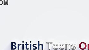 teenage british student getting railed hard