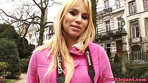 Picked-Up Tourist Cockrides Anally in Interracial Encounter