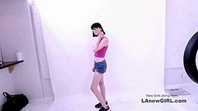 egyptian goddess got seduced by the producer at a modeling audition