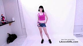 egyptian goddess got seduced by the producer at a modeling audition