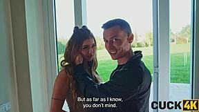 Hotwife gets monster cock in cuck4k