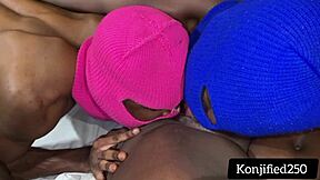 bisexual foursome with three big dicks and horny girl