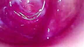 Camera Inside Creamy Juicy Pussy Until Hard Cum