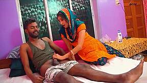 Kaamwali Bhabhi's Wild Chudai with Indian Maid in Rough Bedroom Action. Dirty Hindi Audio Adds to Squirting Fun!