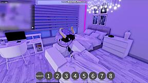 Esta Vez Me Pidió Que La Llene De Leche En Roblox