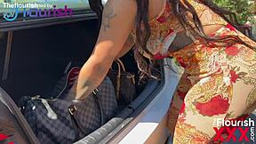 Spoiled Princess Enjoys Threesome With Black Partners