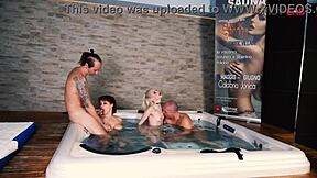 First Orgy in Swinger Club: Tits and Ass Everywhere?