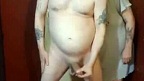 Girlfriend Kelly Humiliates Me Naked on Cam, Blindfolded, Cumshot