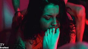 Watch acidalia, mad maxxx, and rotten venus in feet threesome?