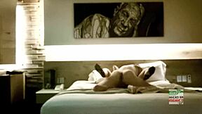 Hidden camera catches cuckold wife assfucking