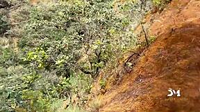 Latin Couple Sneaks Forest Sex on the Sly