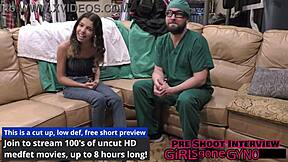 Aria Nicole Receives Intense Enema From Perv Doctor