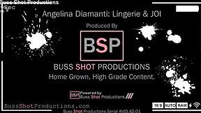 Angelina Diamanti In Lingerie Spreading Pussy For Joi Masturbation Close-Up.