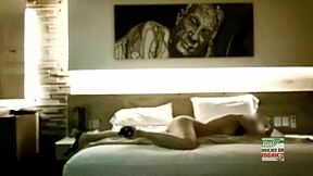 Hidden camera catches cuckold wife assfucking