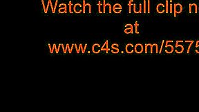 Nylon footjob in stockings before classroom with teen in leggings