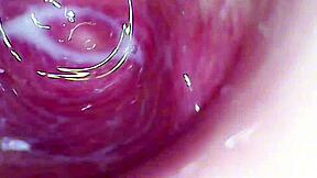 Camera Inside Creamy Juicy Pussy Until Hard Cum