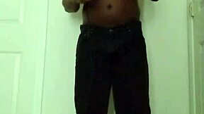 Shaved Teen Masturbates In Jeans, Inviting You To Join In Private Jerk Off Instructions