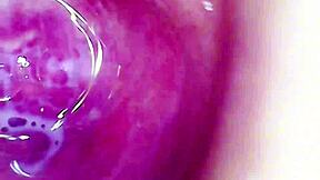 Camera Inside Creamy Juicy Pussy Until Hard Cum