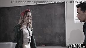 Petite Blonde Teen Pounded By Mature Teacher After Drama Practice