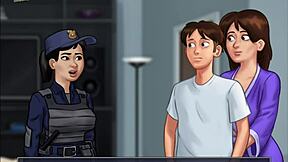 Summertime Saga 13 features a curvy outfit in 3D