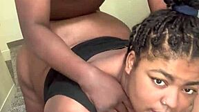 Bbw Housewife Getting Fucked While Trying To Clean