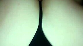 Hey, I'm fucking my girlfriend in her tanga outdoors, it's so sexy!