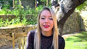 Ashley Jolie sucks cock like a queen