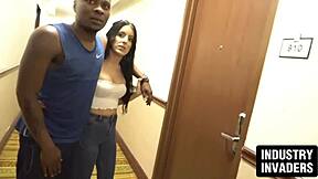 Jessica Jewels Takes Big Black Cock For Deepthroat Face Fucking