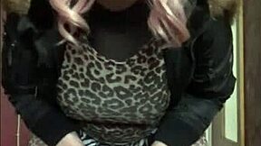 bisexual crossdresser mark shares his homemade adventures in heels and stockings