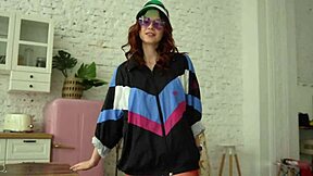 sexy russian redhead ingaq teases in exclusive hd