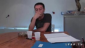 Two French Teen Students Get Fucked And Sodomized In Class By Group Of Amateurs.