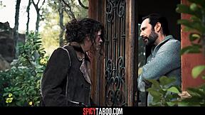 Изменяющий муж трахает бездомную девчонку в HD