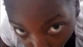 Hey, watch this stepdad deepthroat and spit on big black cock! 😈