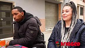 Mature Chloe Funny Eats First Black Cock Intensely