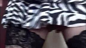 bisexual crossdresser mark shares his homemade adventures in heels and stockings