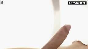 Hot Blonde Gets Deep Anal from Blindfolded Lover