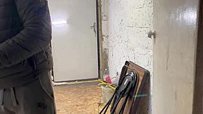 Step mom unexpectedly sucks step son construction worker, he cums in mouth