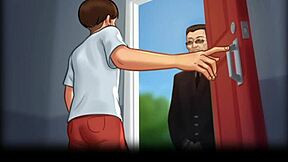 Summertime Saga 13 features a curvy outfit in 3D