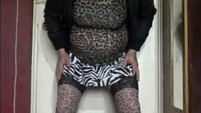 bisexual crossdresser mark shares his homemade adventures in heels and stockings