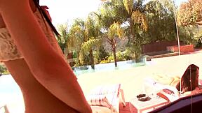 Holiday lesbians licking kissing wet pussy orgasm cunilingus muff diving