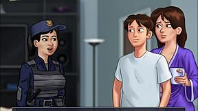 Summertime Saga 13 visar kurvig outfit i 3D