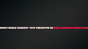 D&D Elf Princess Gets Extreme Facefuck, Huge Cumshot