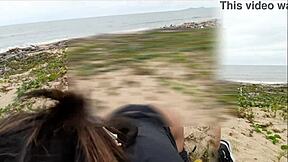 anal day on the beach with those voyeur perverts watching