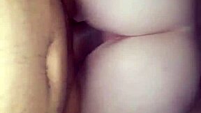 Blonde Rides Big Black Cock During Game