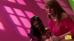 two naughty lesbians lick each others wet cunts to break the boredom